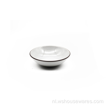 Simple Style Ceramic Servies Set Flat